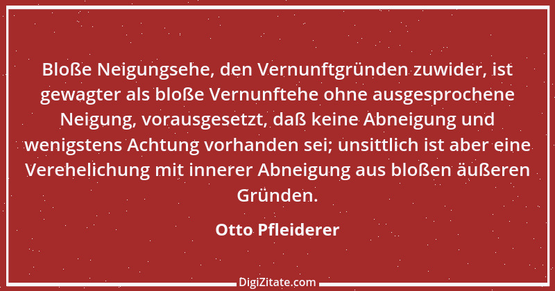 Zitat von Otto Pfleiderer 2