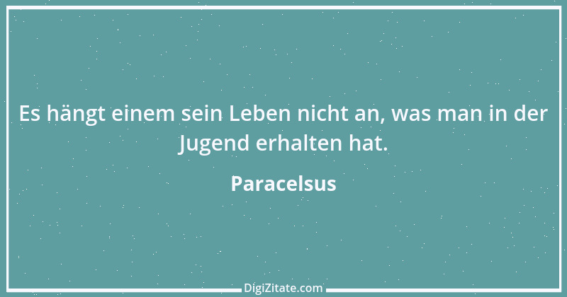 Zitat von Paracelsus 38