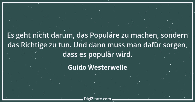 Zitat von Guido Westerwelle 82