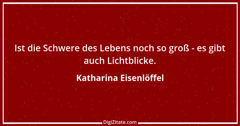 Zitat von Katharina Eisenlöffel 27