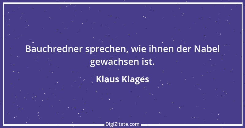 Zitat von Klaus Klages 410