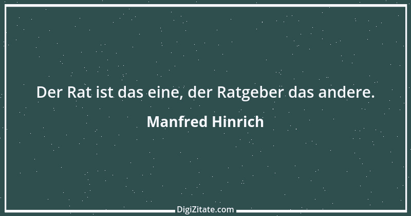 Zitat von Manfred Hinrich 1332