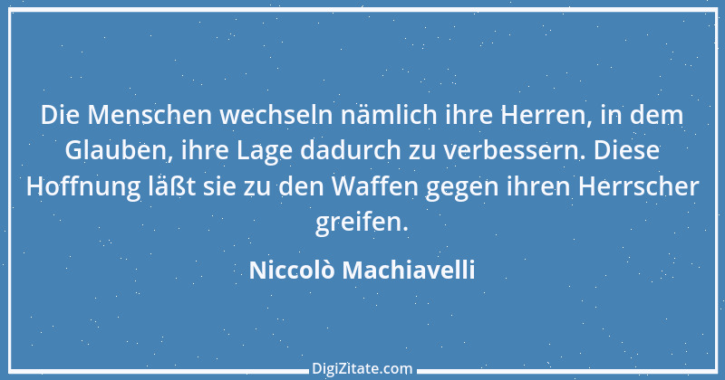 Zitat von Niccolò Machiavelli 18