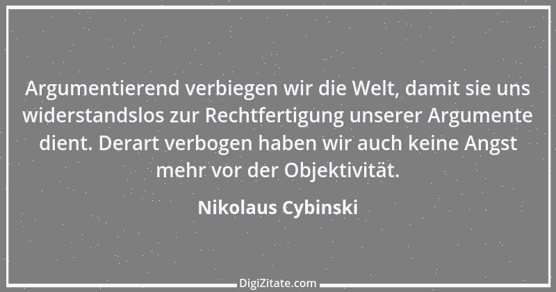 Zitat von Nikolaus Cybinski 65