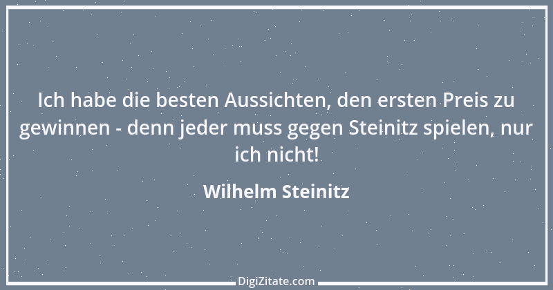 Zitat von Wilhelm Steinitz 4