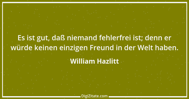 Zitat von William Hazlitt 14