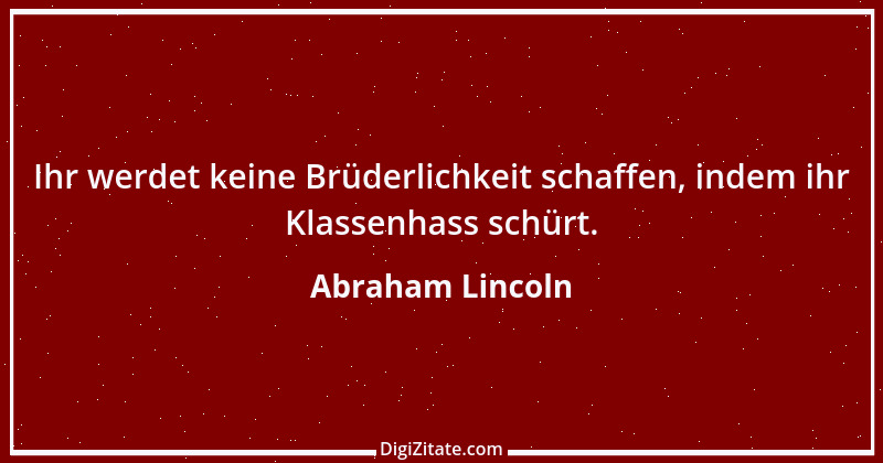 Zitat von Abraham Lincoln 13