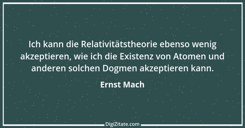 Zitat von Ernst Mach 8