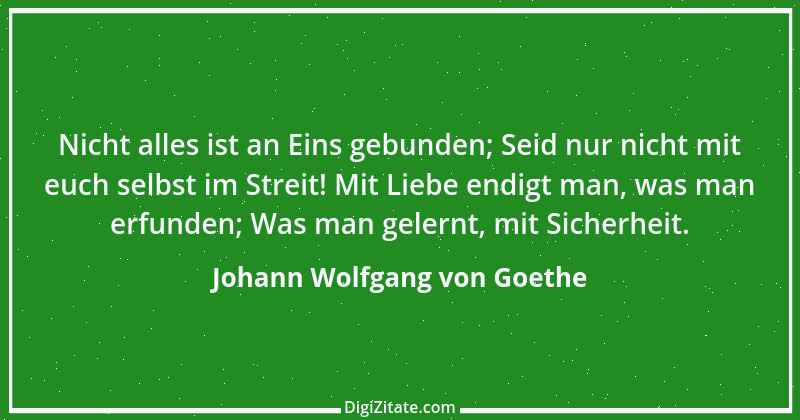 Zitat von Johann Wolfgang von Goethe 2159