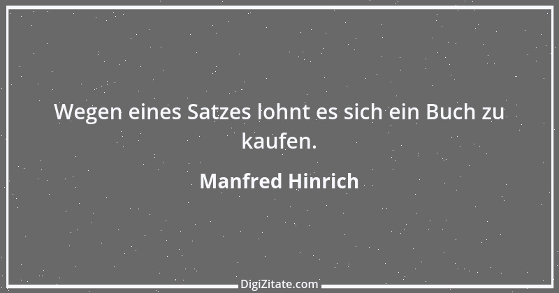 Zitat von Manfred Hinrich 333