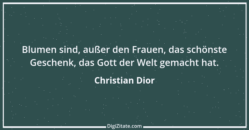 Zitat von Christian Dior 2