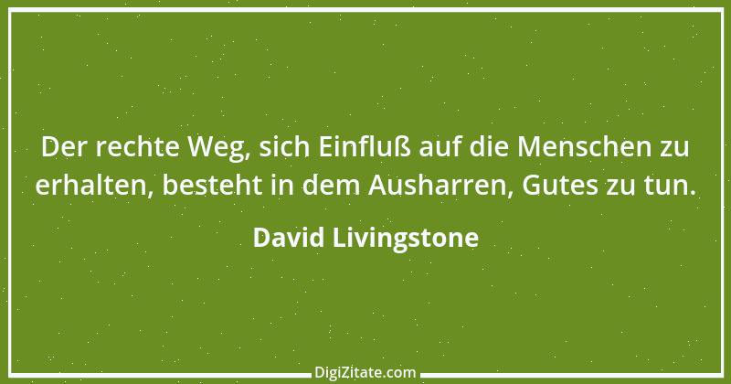 Zitat von David Livingstone 4