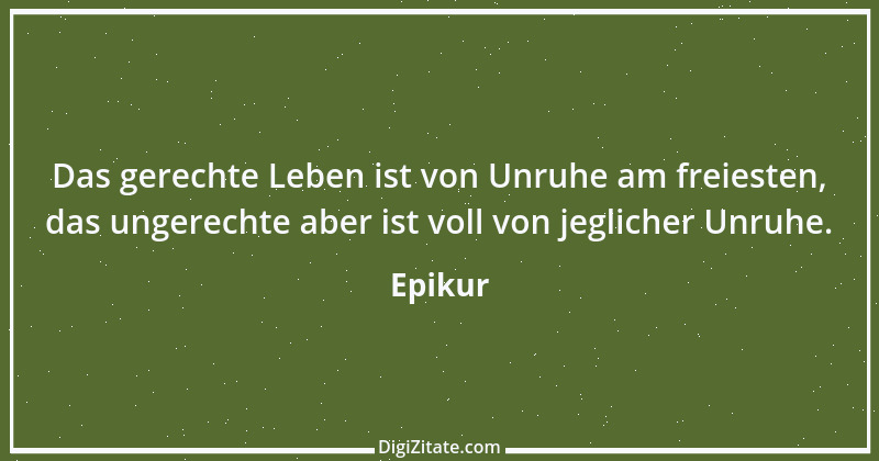 Zitat von Epikur 107