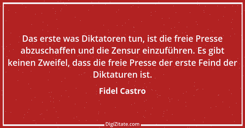 Zitat von Fidel Castro 23