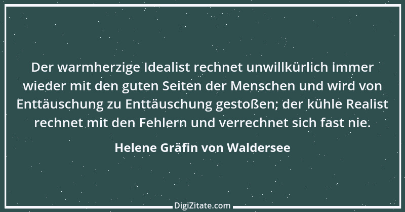 Zitat von Helene Gräfin von Waldersee 41