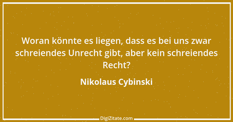 Zitat von Nikolaus Cybinski 67