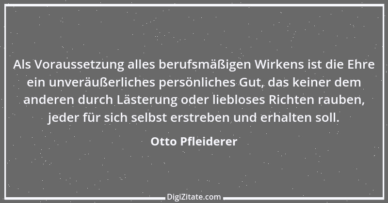 Zitat von Otto Pfleiderer 5