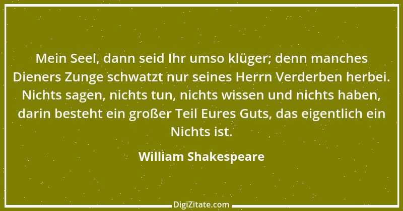 Zitat von William Shakespeare 746