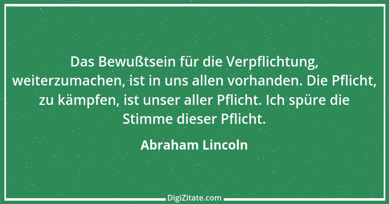 Zitat von Abraham Lincoln 15