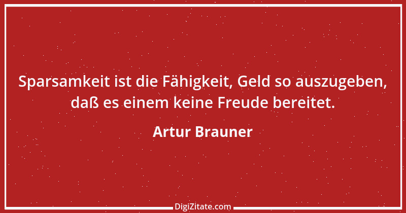 Zitat von Artur Brauner 2