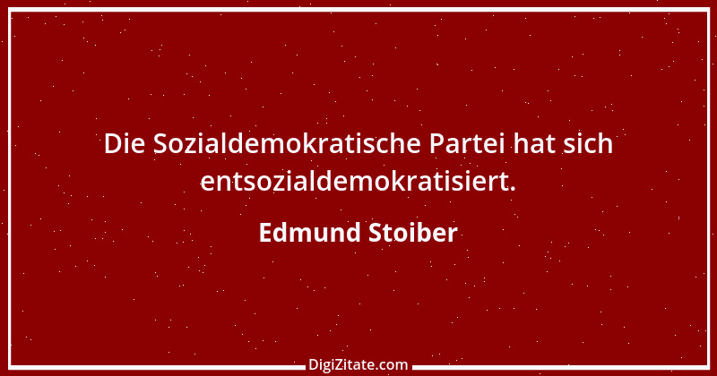 Zitat von Edmund Stoiber 6