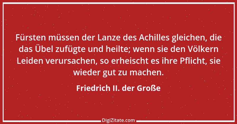 Zitat von Friedrich II. der Große 313