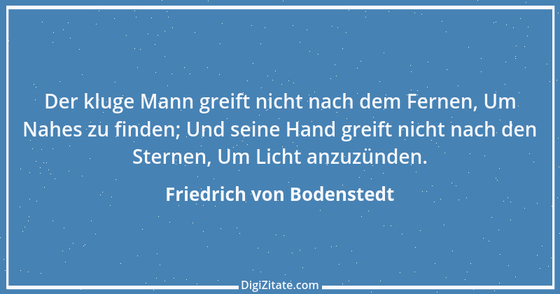 Zitat von Friedrich von Bodenstedt 119