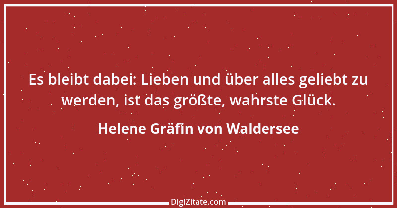 Zitat von Helene Gräfin von Waldersee 42