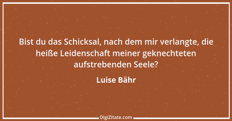 Zitat von Luise Bähr 75