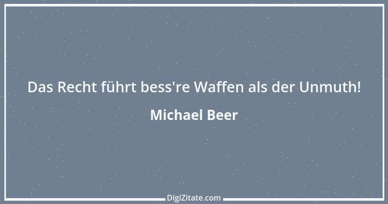 Zitat von Michael Beer 1