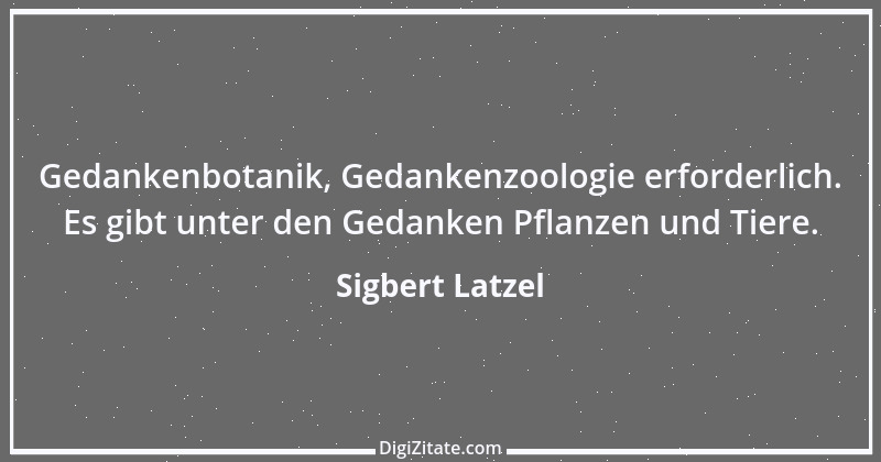 Zitat von Sigbert Latzel 70