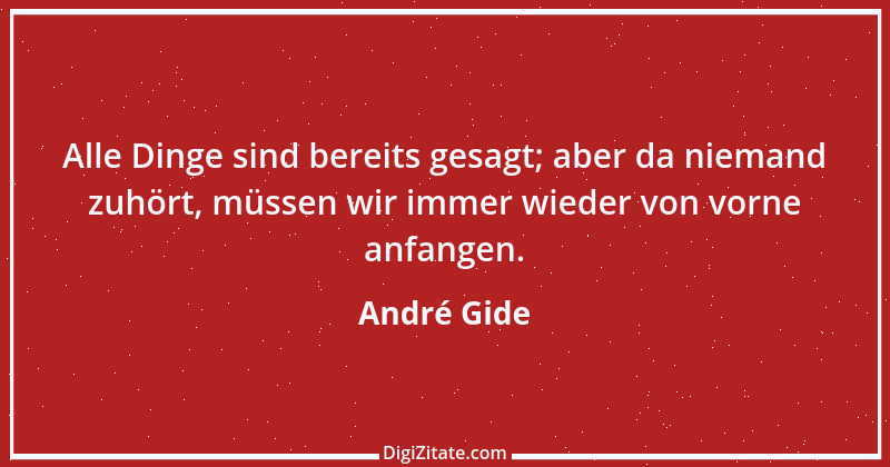 Zitat von André Gide 6