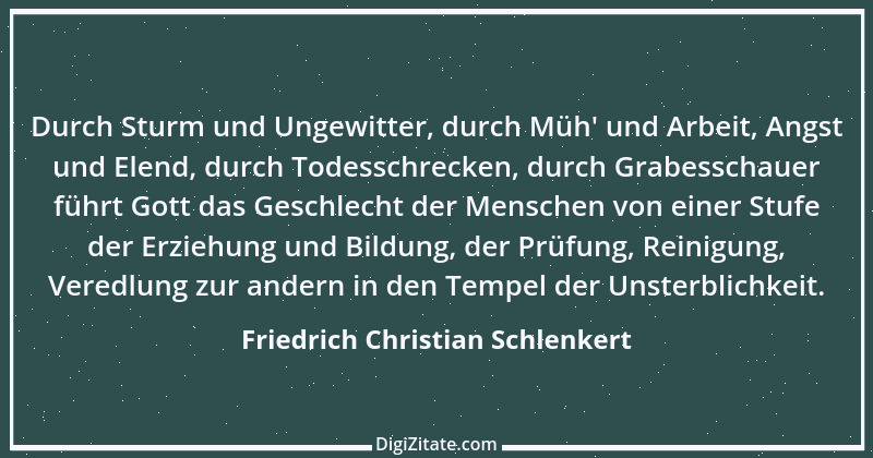 Zitat von Friedrich Christian Schlenkert 1