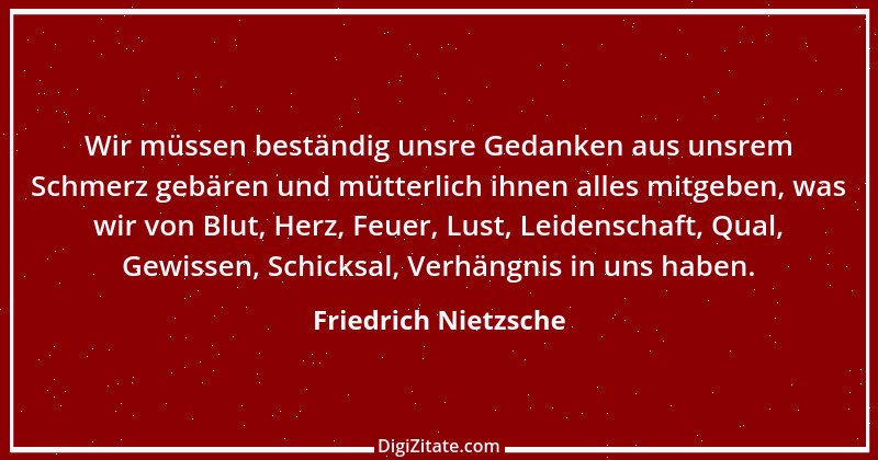 Zitat von Friedrich Nietzsche 1099