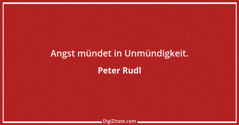 Zitat von Peter Rudl 1436