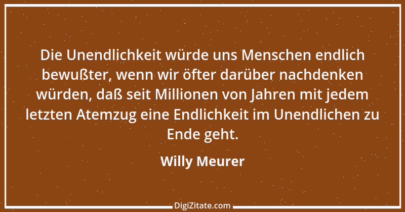 Zitat von Willy Meurer 1463