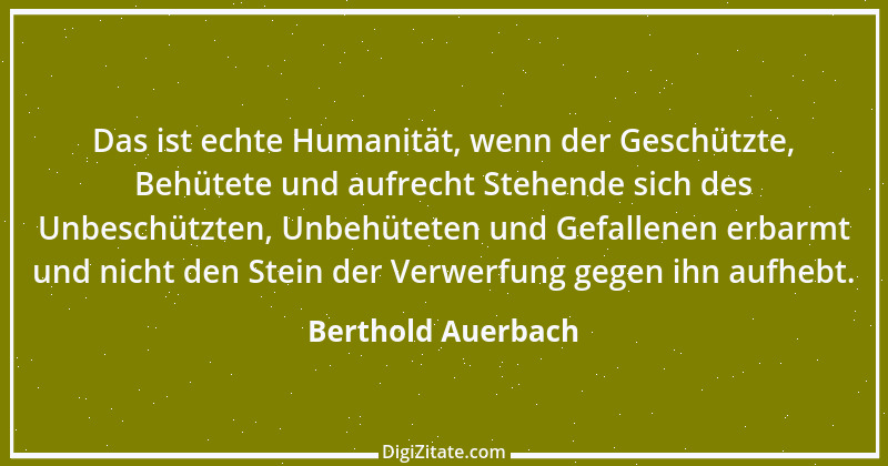 Zitat von Berthold Auerbach 8