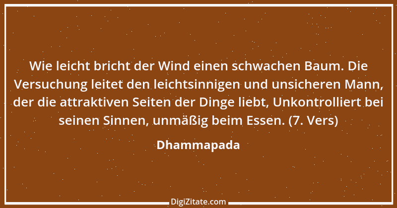 Zitat von Dhammapada 157