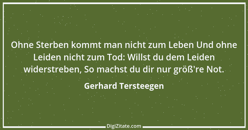 Zitat von Gerhard Tersteegen 8