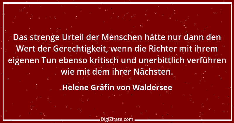 Zitat von Helene Gräfin von Waldersee 44