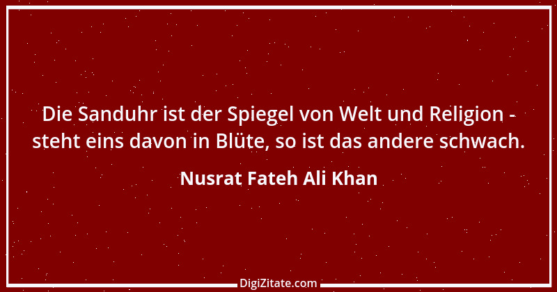 Zitat von Nusrat Fateh Ali Khan 1