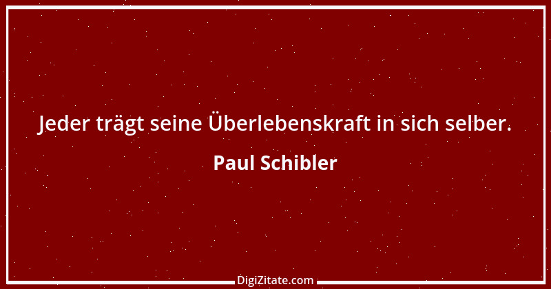 Zitat von Paul Schibler 157