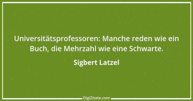 Zitat von Sigbert Latzel 72