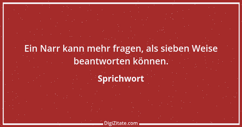 Zitat von Sprichwort 3155