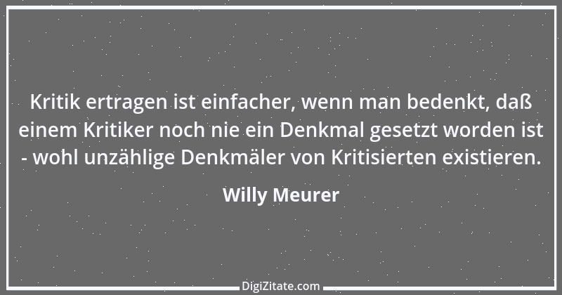 Zitat von Willy Meurer 464