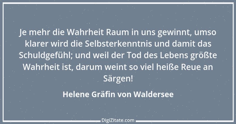 Zitat von Helene Gräfin von Waldersee 45