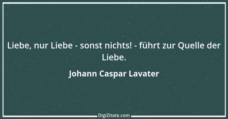 Zitat von Johann Caspar Lavater 134