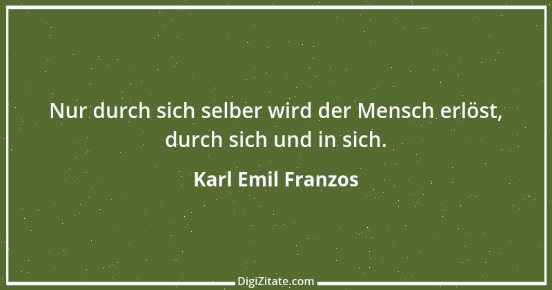 Zitat von Karl Emil Franzos 21