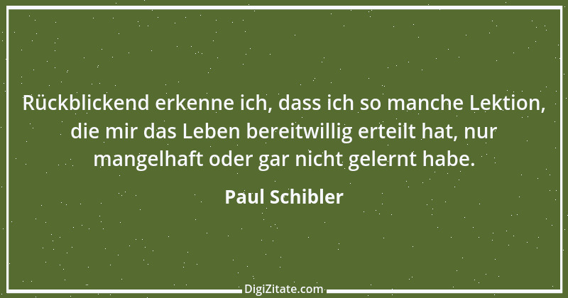 Zitat von Paul Schibler 158