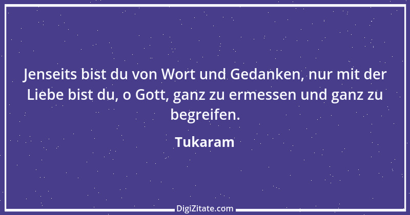 Zitat von Tukaram 2